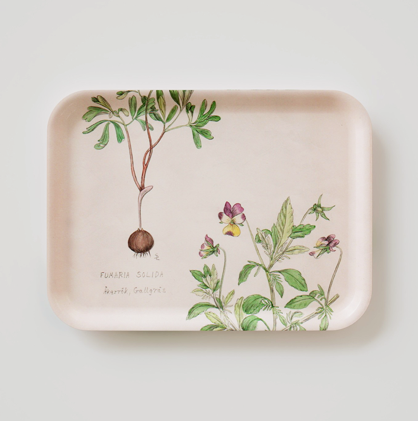 Frukostbricka Viol 20x27 cm